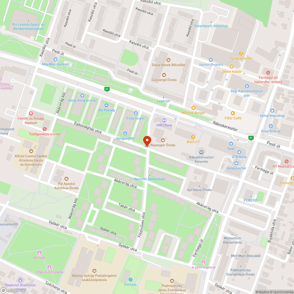 Beszakadt aknafedél bejelentés helye