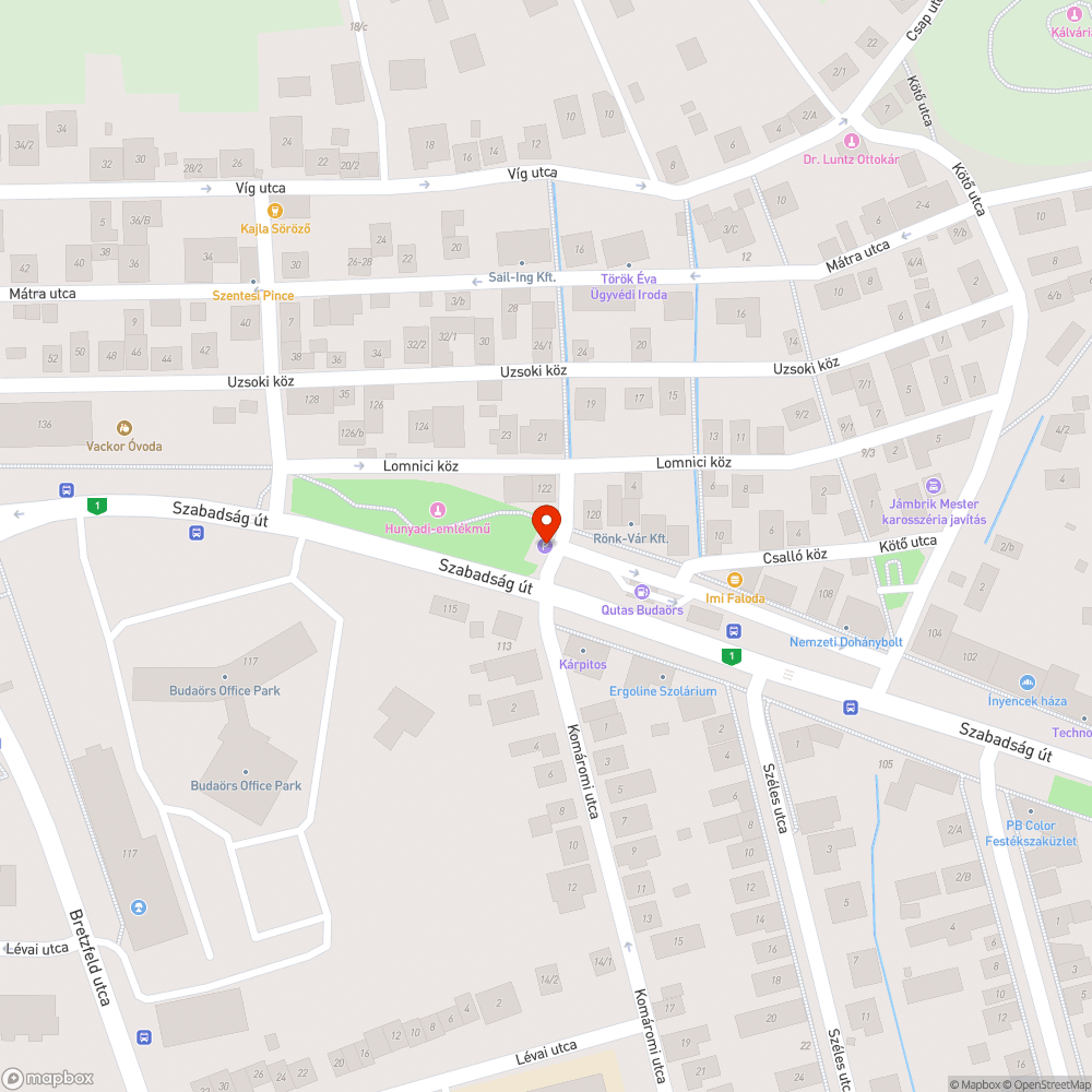 Elhagyott Ford bejelentés helye