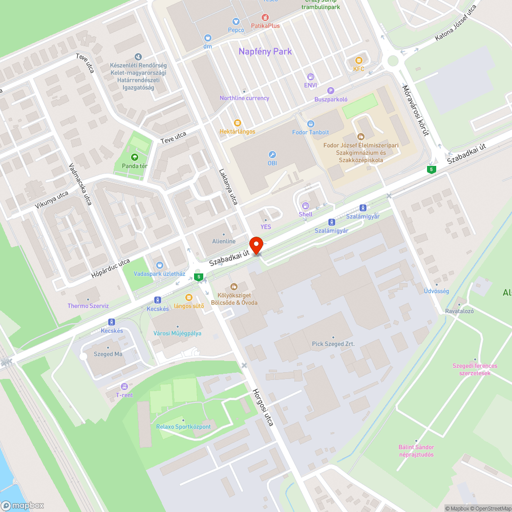 Elvékonyodott fedlap bejelentés helye