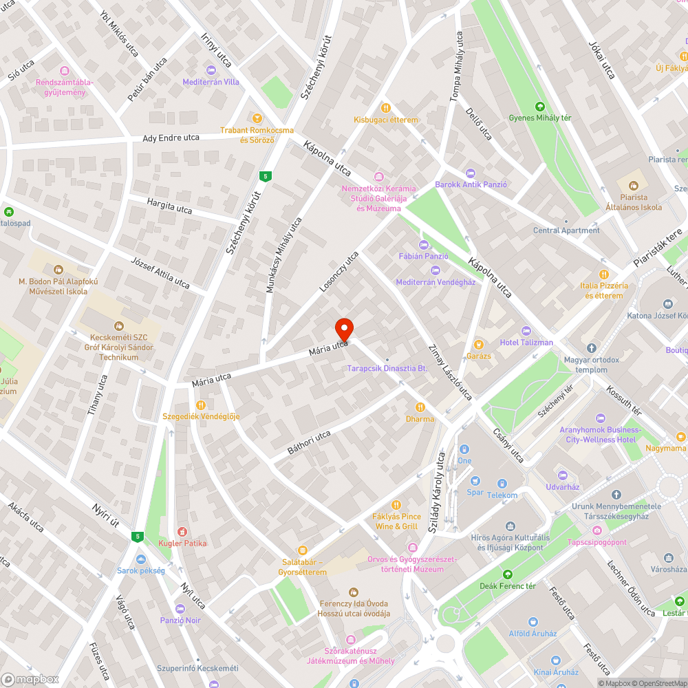 Gaztenger bejelentés helye