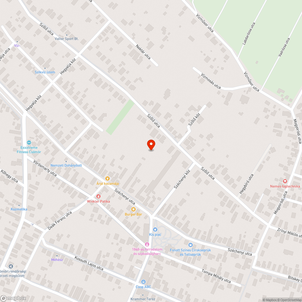 Utastájékoztatás bejelentés helye