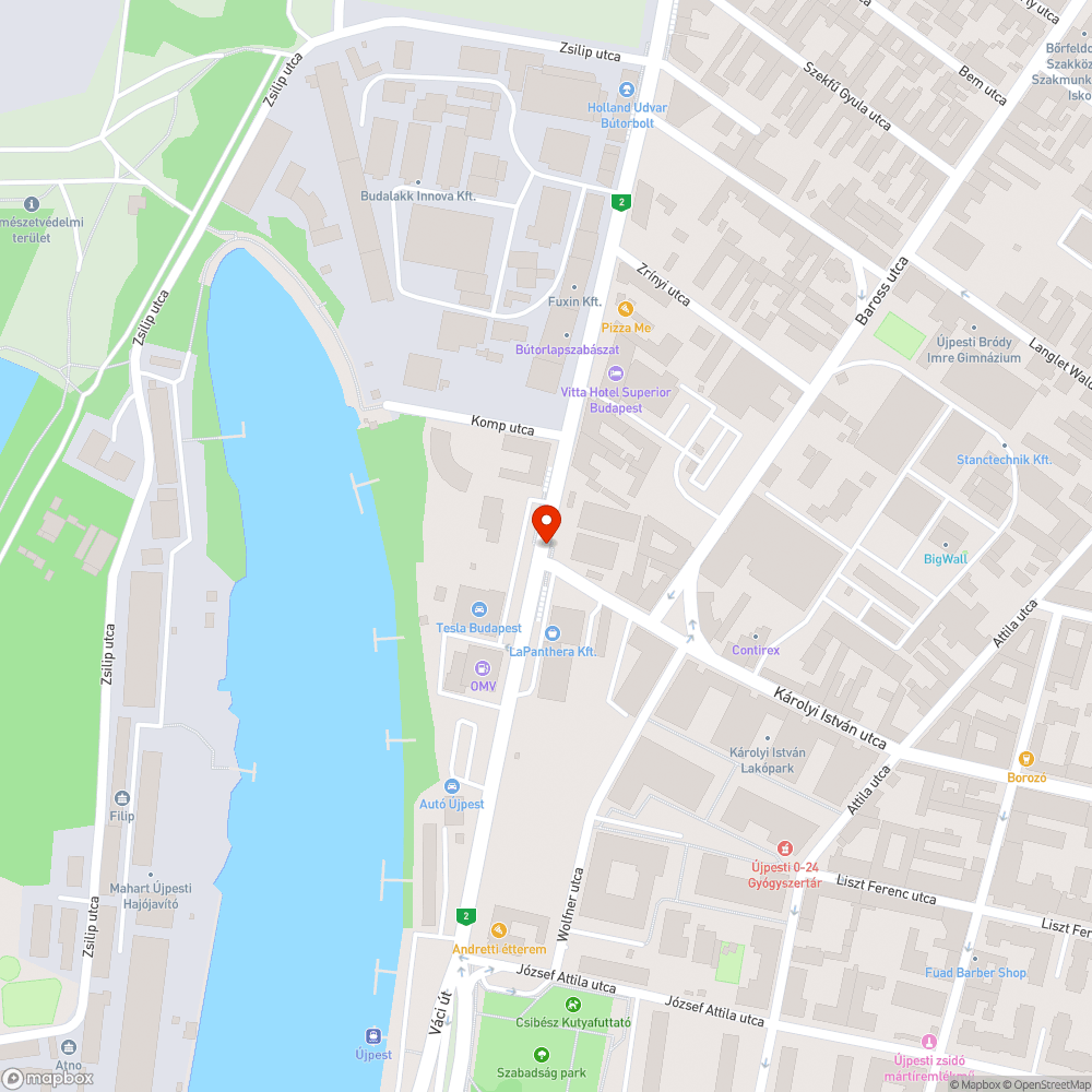 Útburkolati jelek újrafestése bejelentés helye