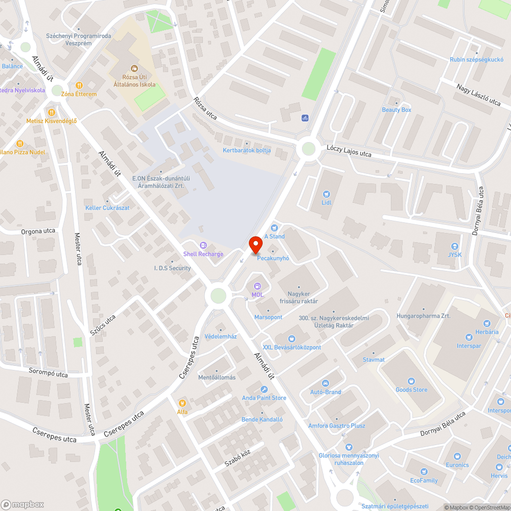 Szétesett gáz elzáró burkolat bejelentés helye