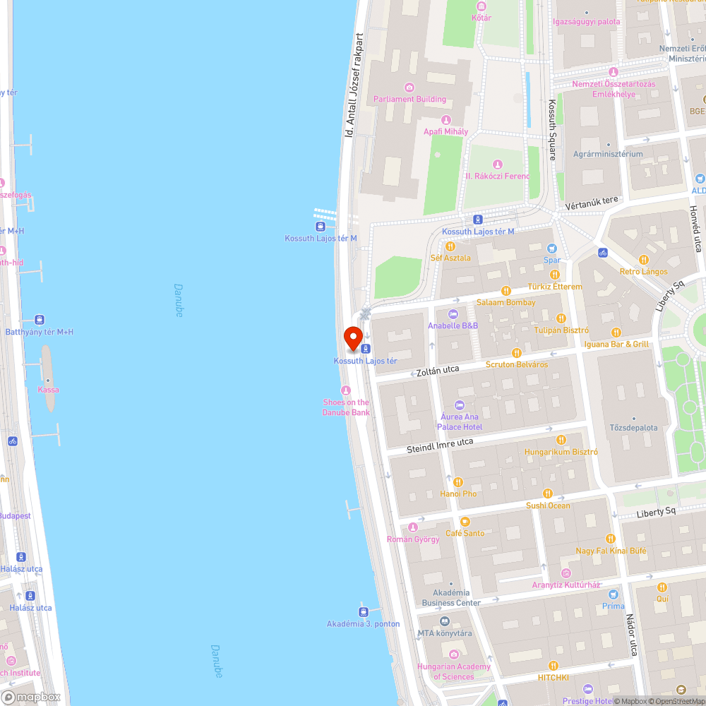 Szétszedett térburkolat bejelentés helye