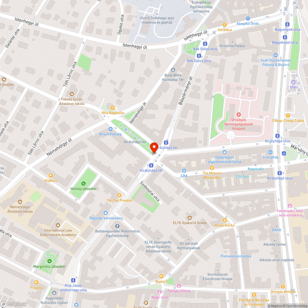 Balesetveszély a gyalogosátkelőben bejelentés helye