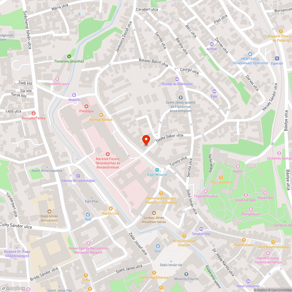 Járdán parkolás bejelentés helye