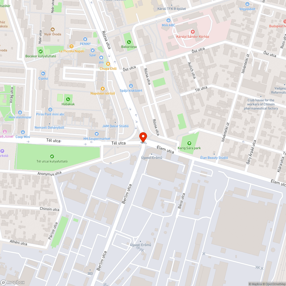 Vízelvezetési hiba. bejelentés helye