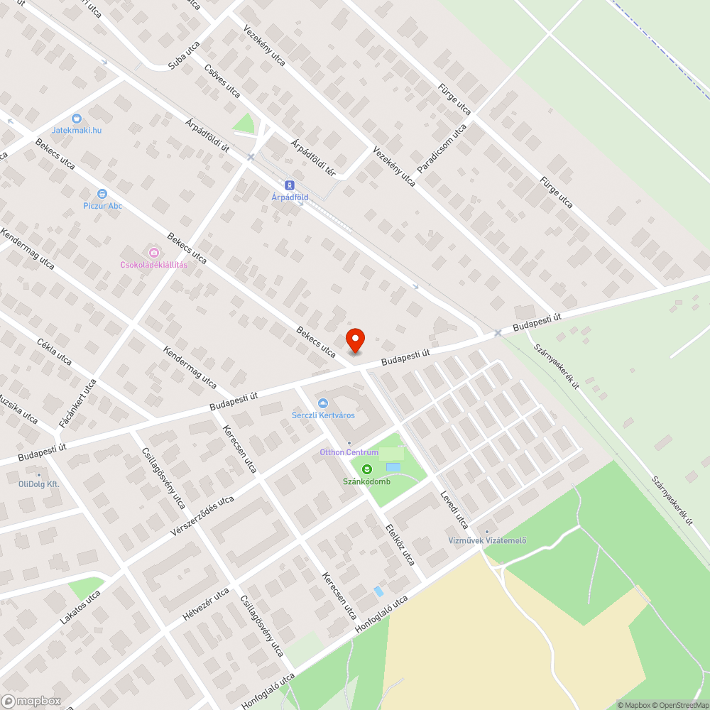 Méretes kátyú az úttest szélén bejelentés helye