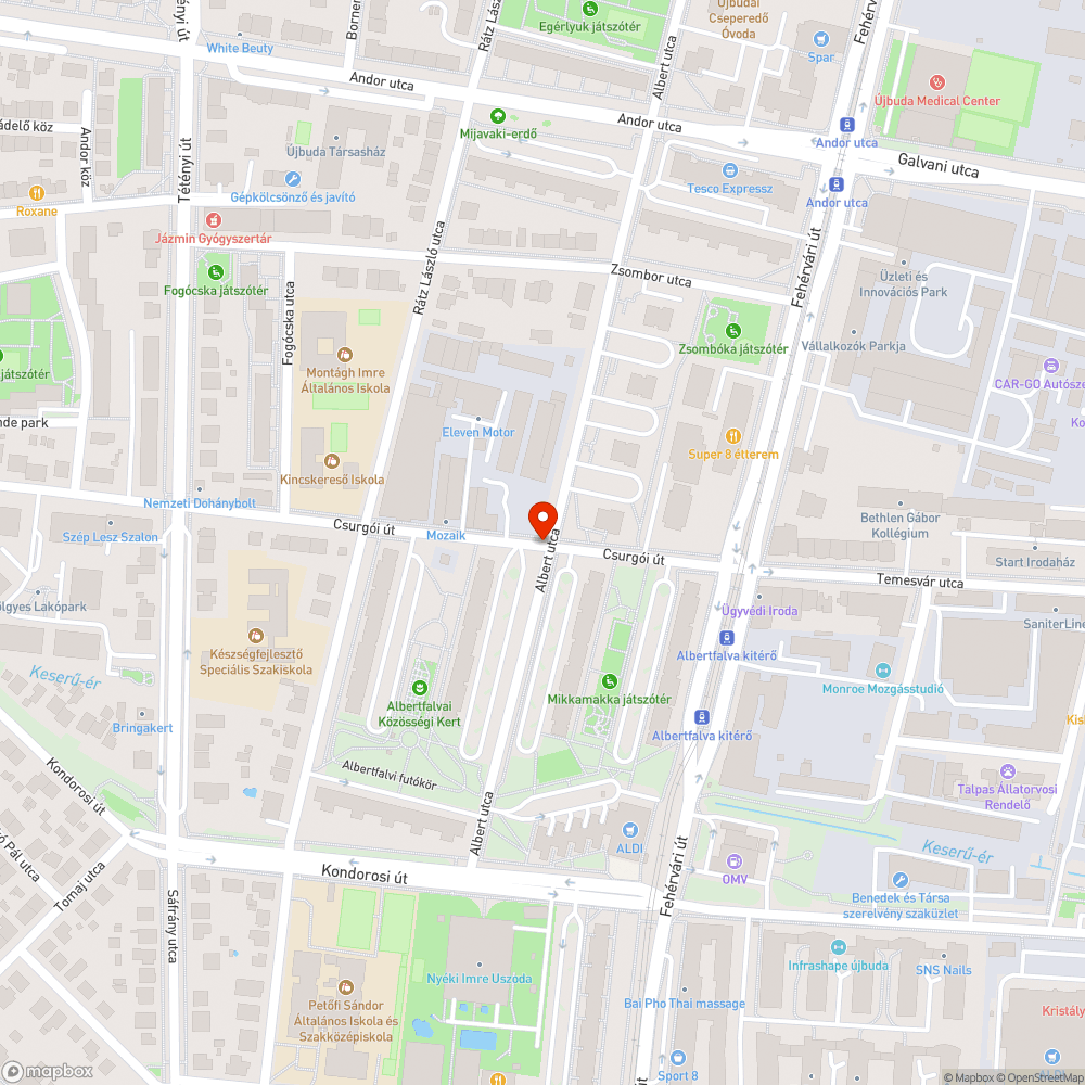 Elhagyott Ford bejelentés helye