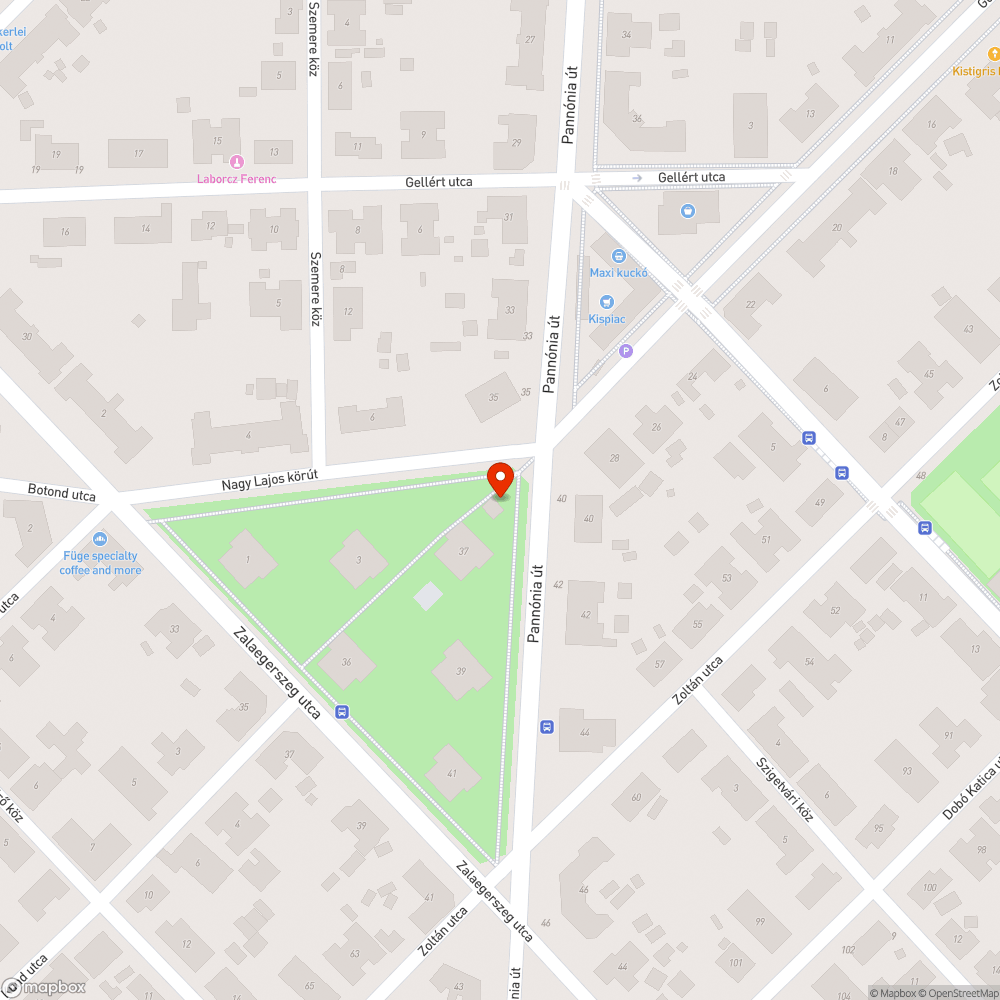 Letört faág bejelentés helye