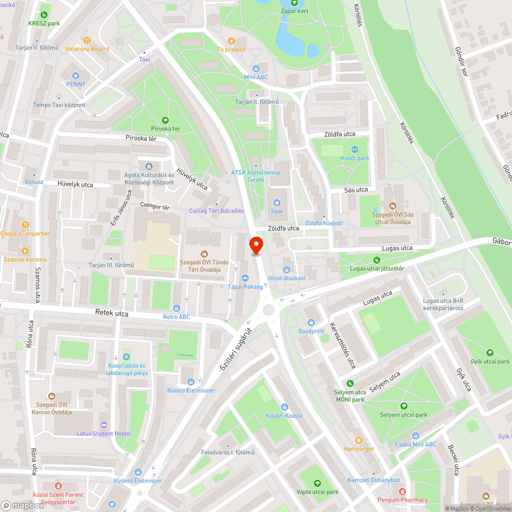 Eldugult esővíz elvezető - Csillag tér bejelentés helye