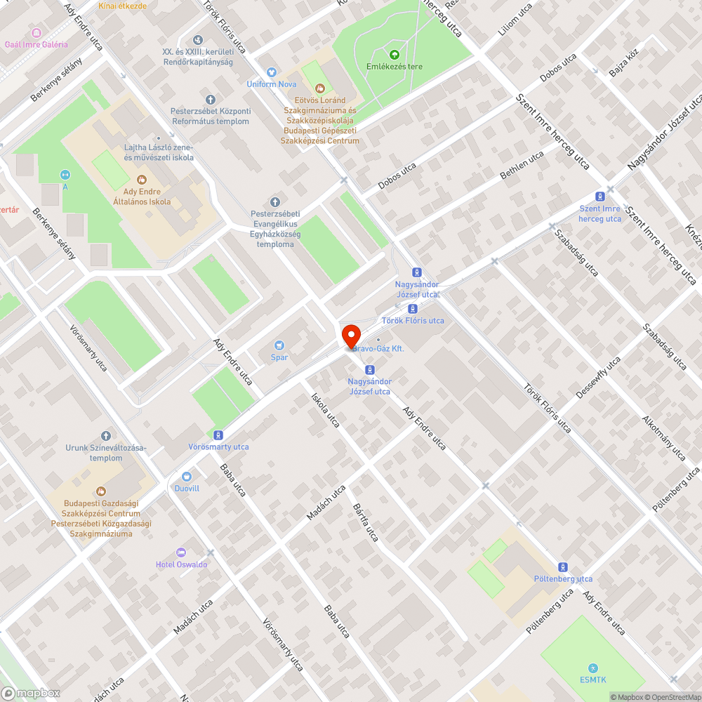 egy zsák falevél bejelentés helye