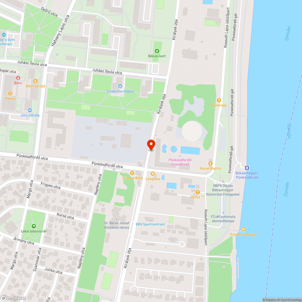 Strandon halott fa bejelentés helye