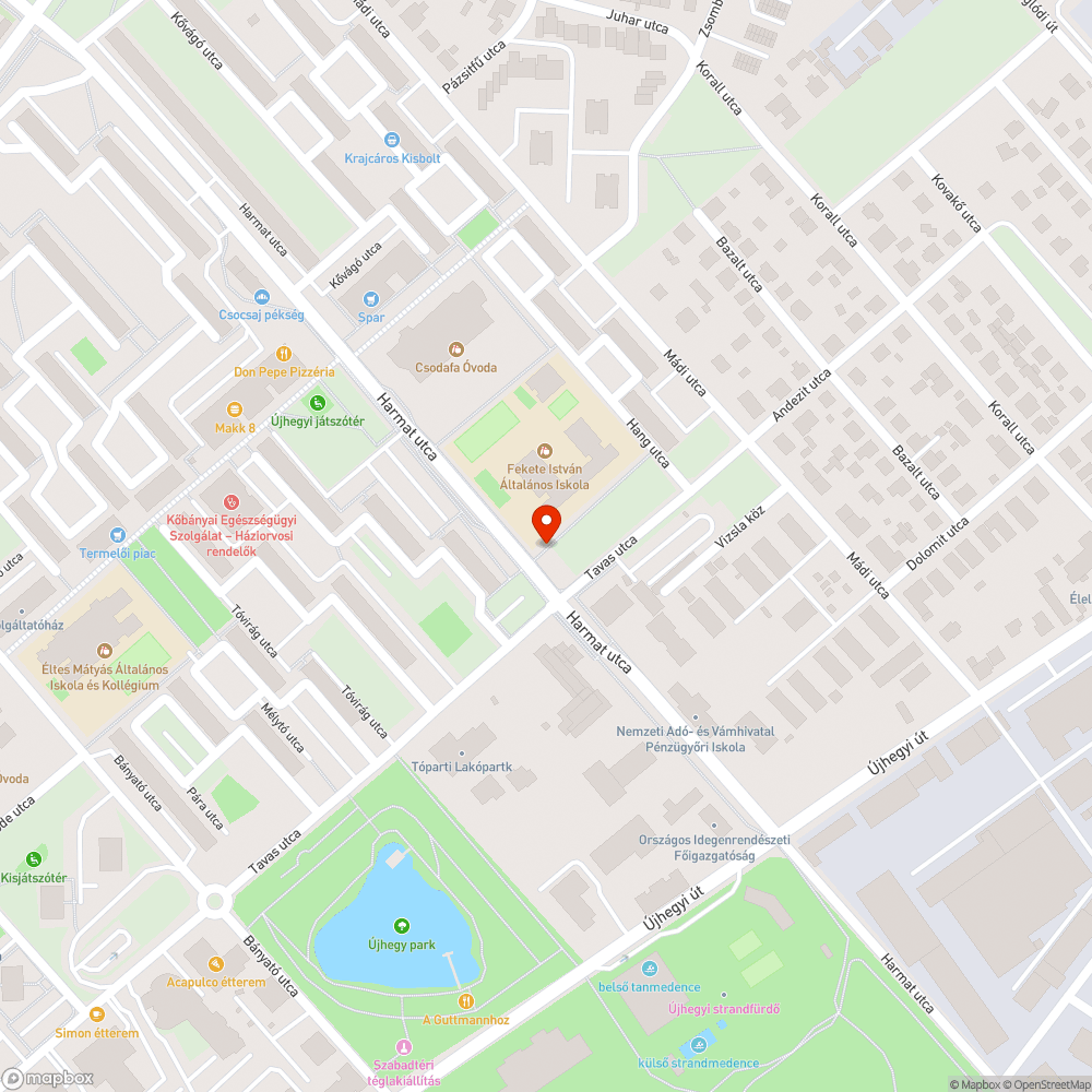 Elhalt fatörzs bejelentés helye