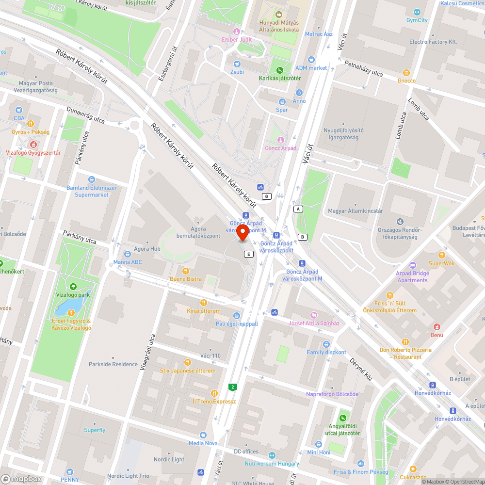 Graffiti az állomás tetején bejelentés helye