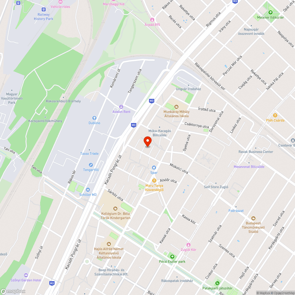 Beszakadt a járda bejelentés helye