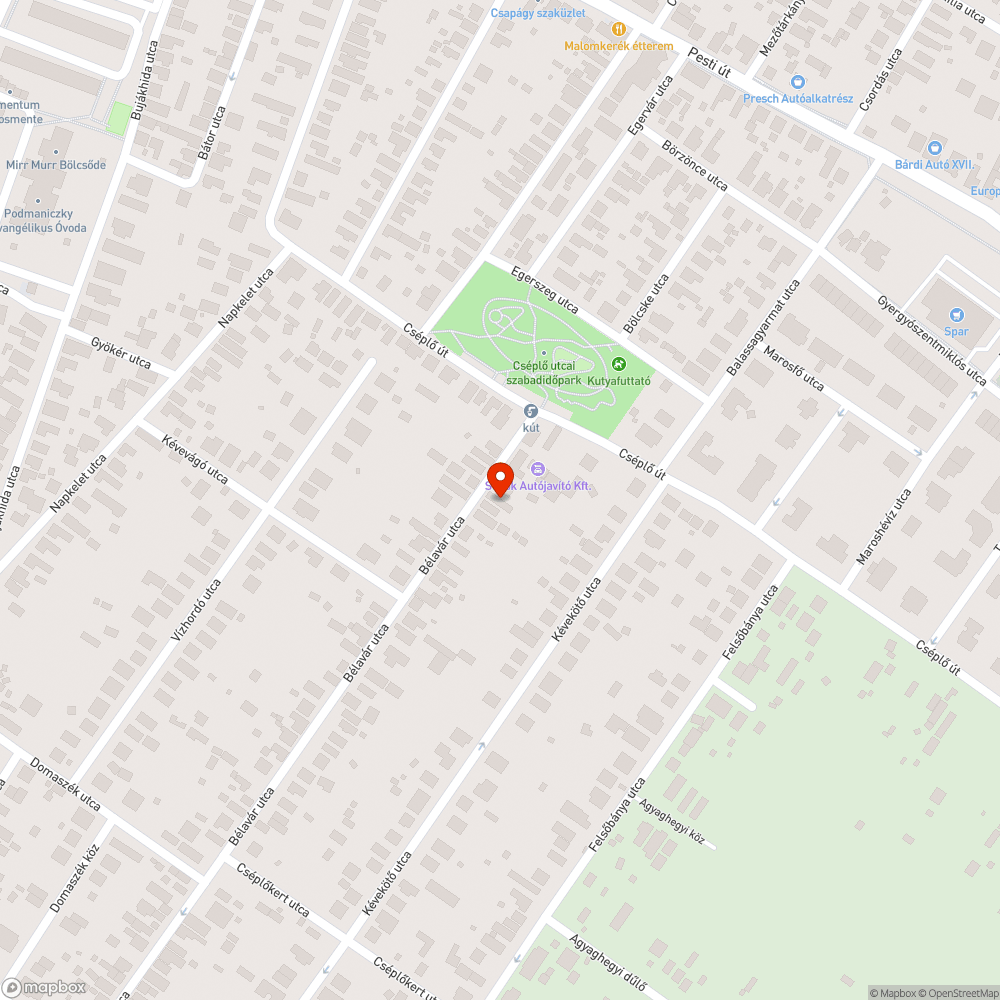 Kivitelezési "hulladék" bejelentés helye