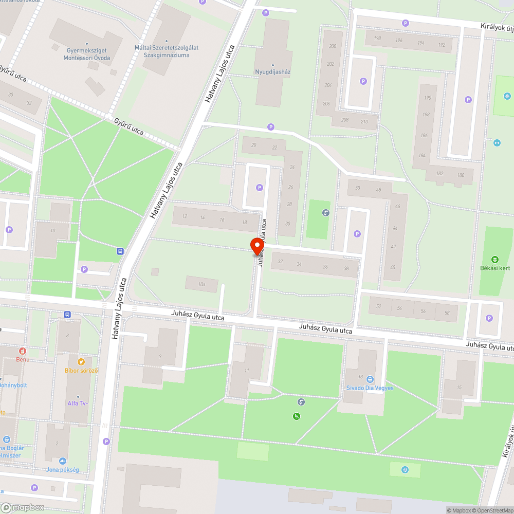 Levágott ágak bejelentés helye