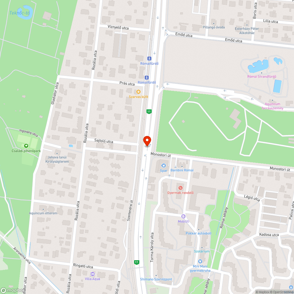 Megrongálódott tábla bejelentés helye