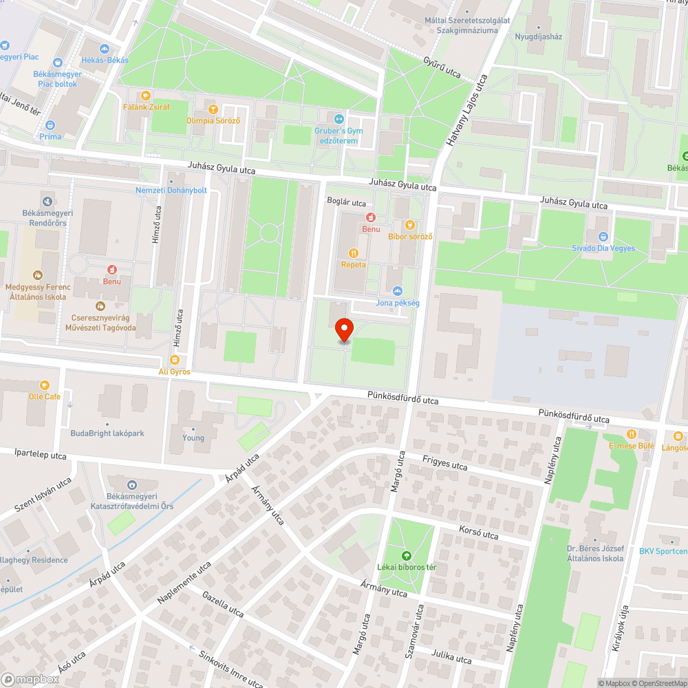 Nincsen járda bejelentés helye