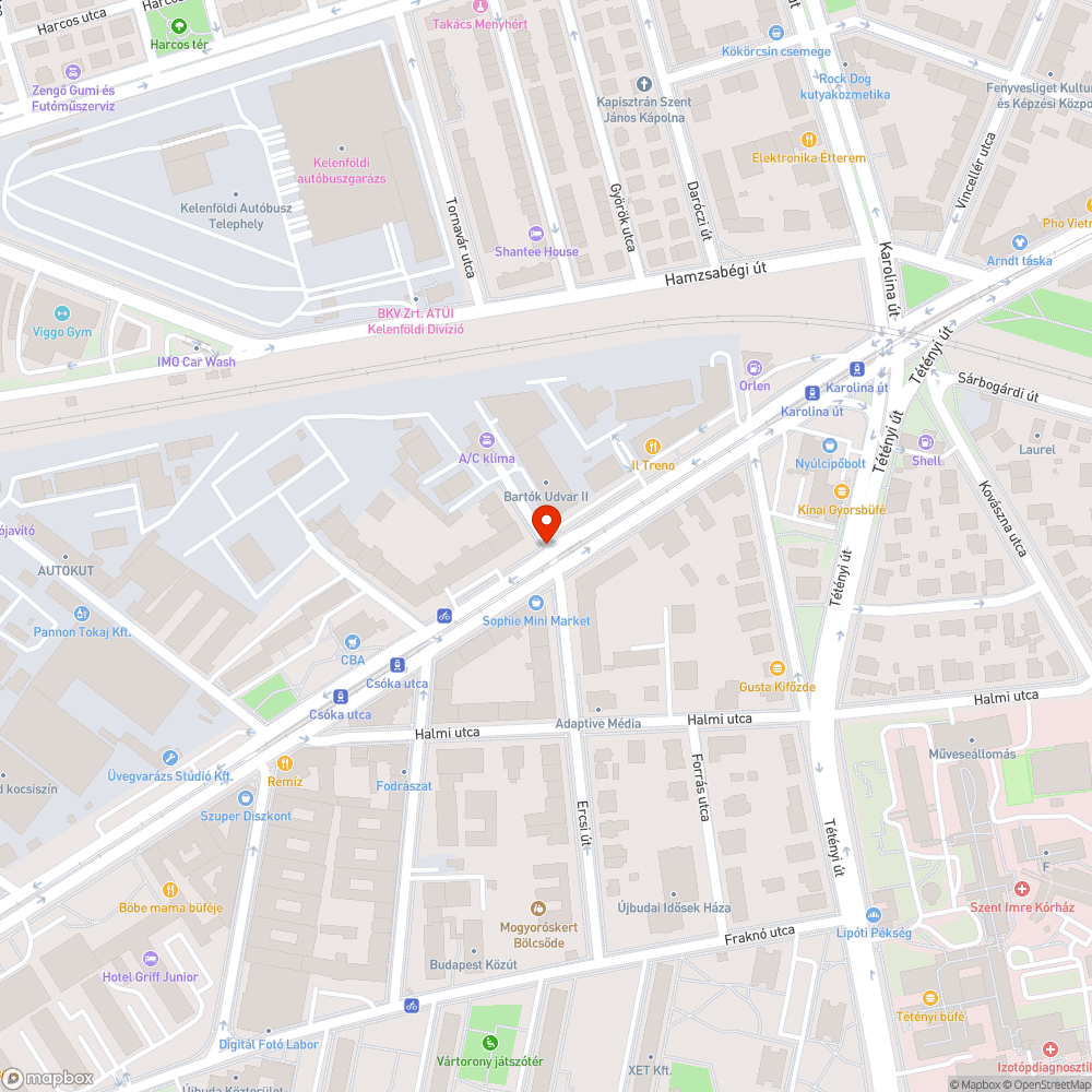 Elhagyott zöldhulladék bejelentés helye