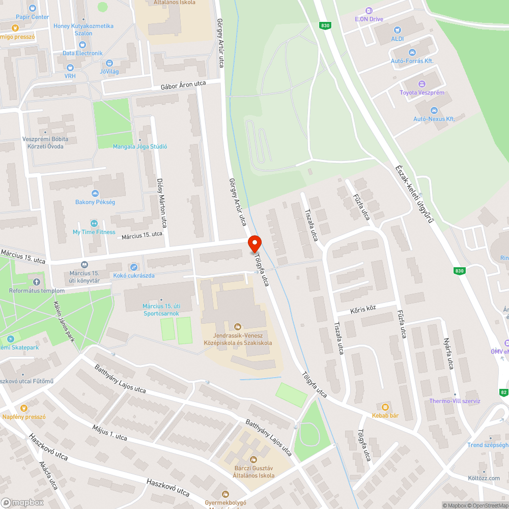 Belóg a faág a járdára bejelentés helye