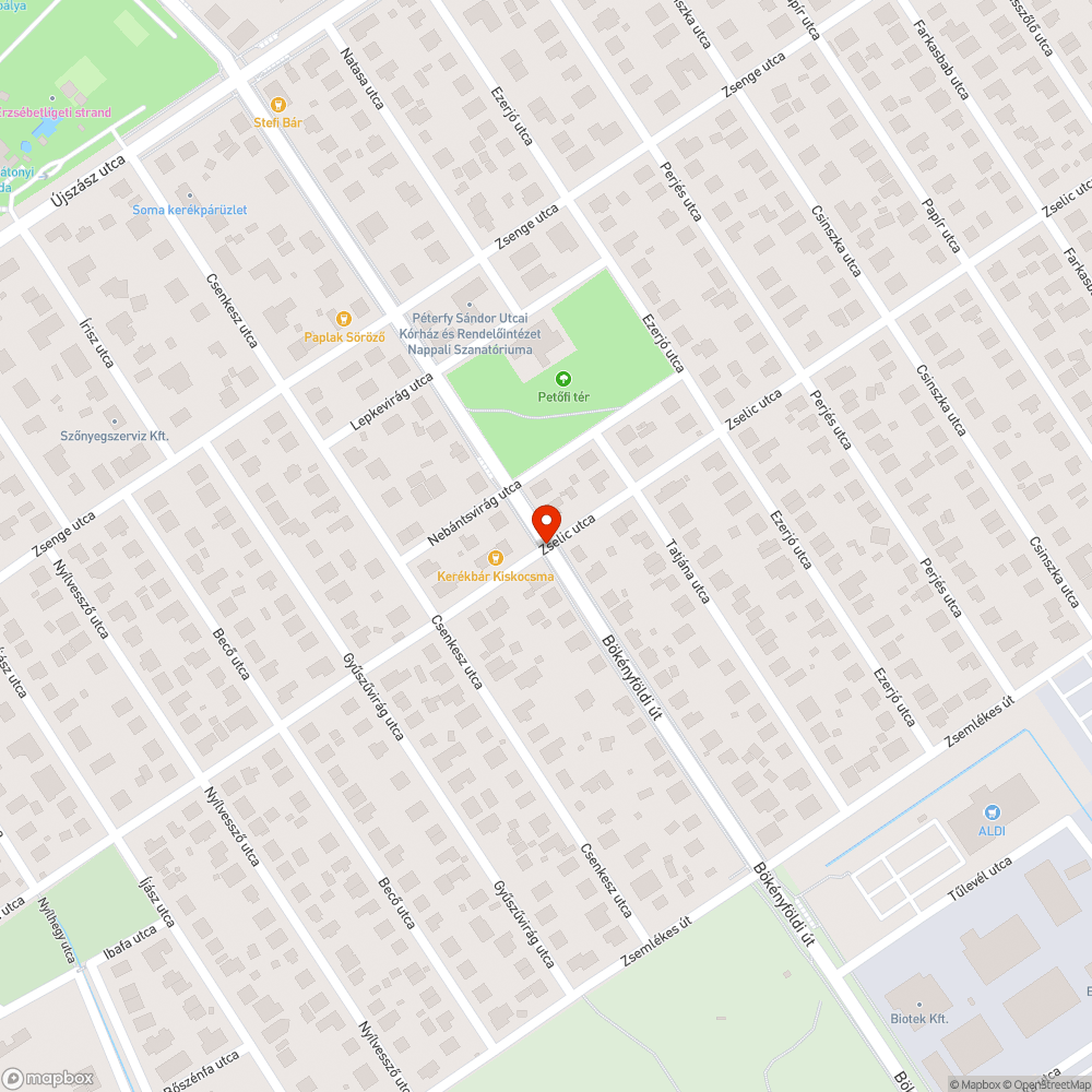 Benőtt a gaz a kerékpárútra bejelentés helye