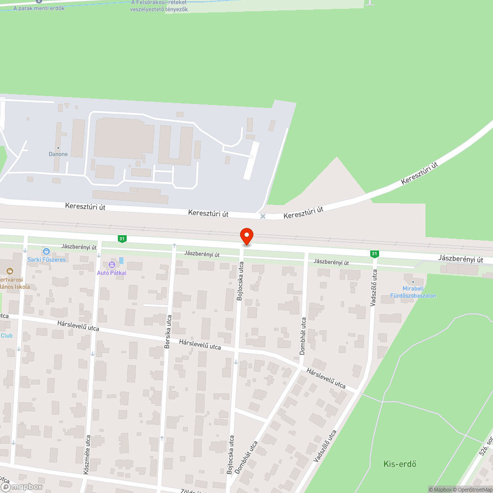 Rozsdás oszlopok bejelentés helye