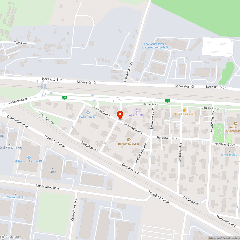 Megint leesett bejelentés helye