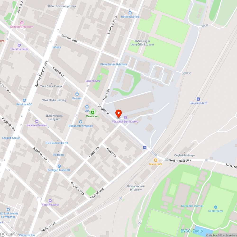 Megsüllyedt a járda bejelentés helye