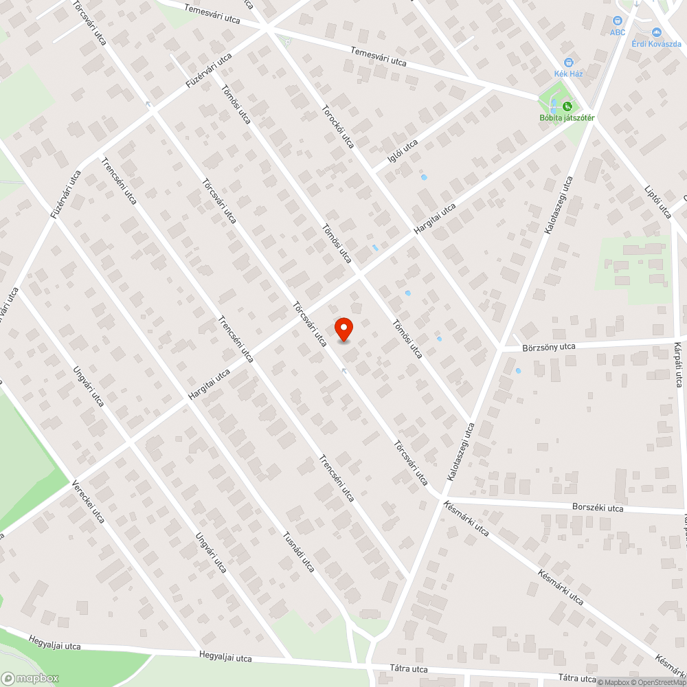 Rossz vízelvezetés, hordalék az úton bejelentés helye