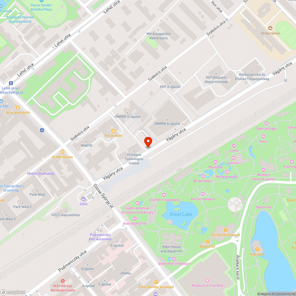 Beláthatatlan kereszteződés bejelentés helye