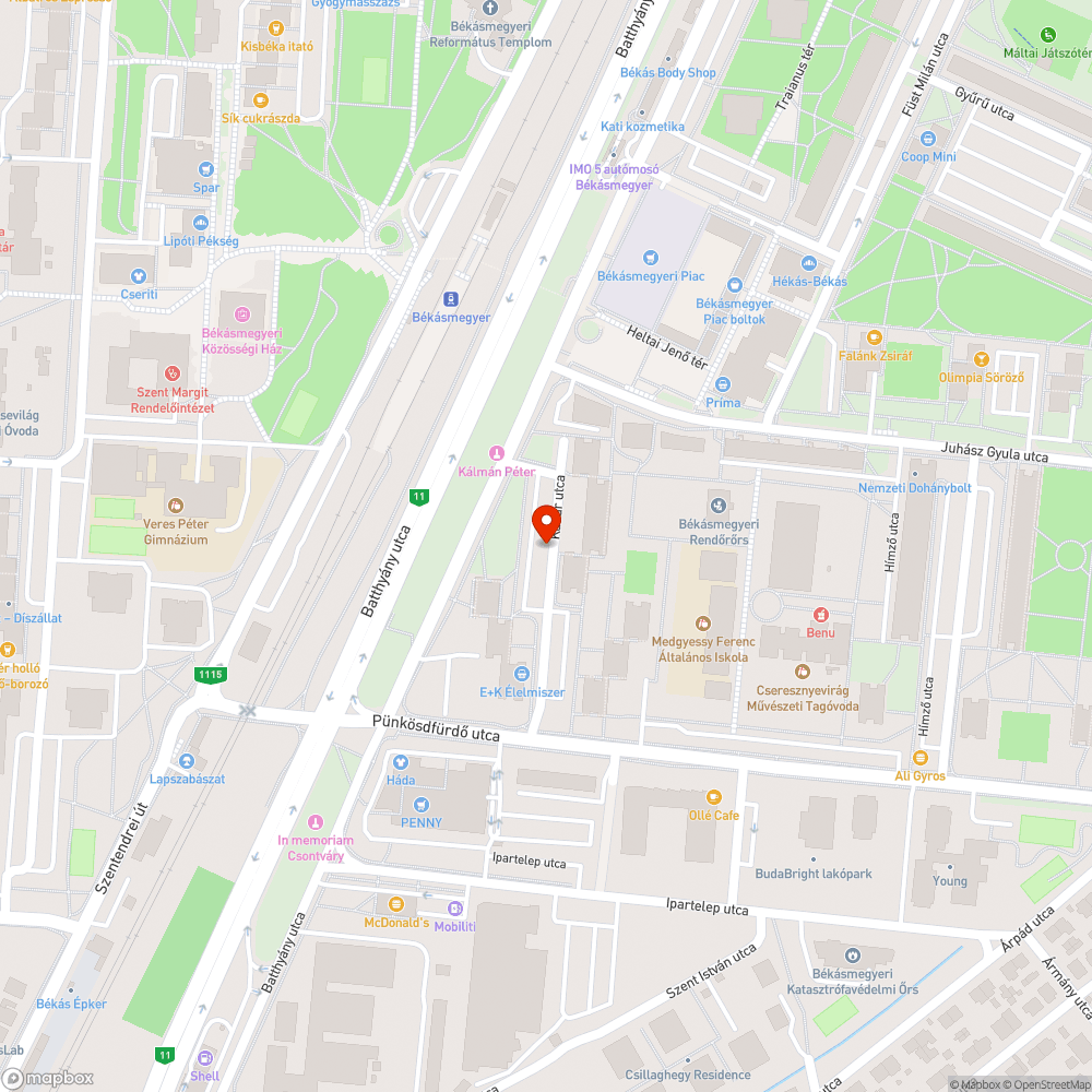 Elhagyott Fiat bejelentés helye