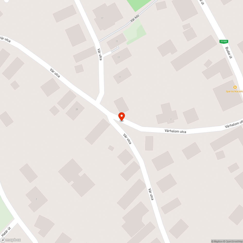 Elhanyagolt gazos közterület bejelentés helye