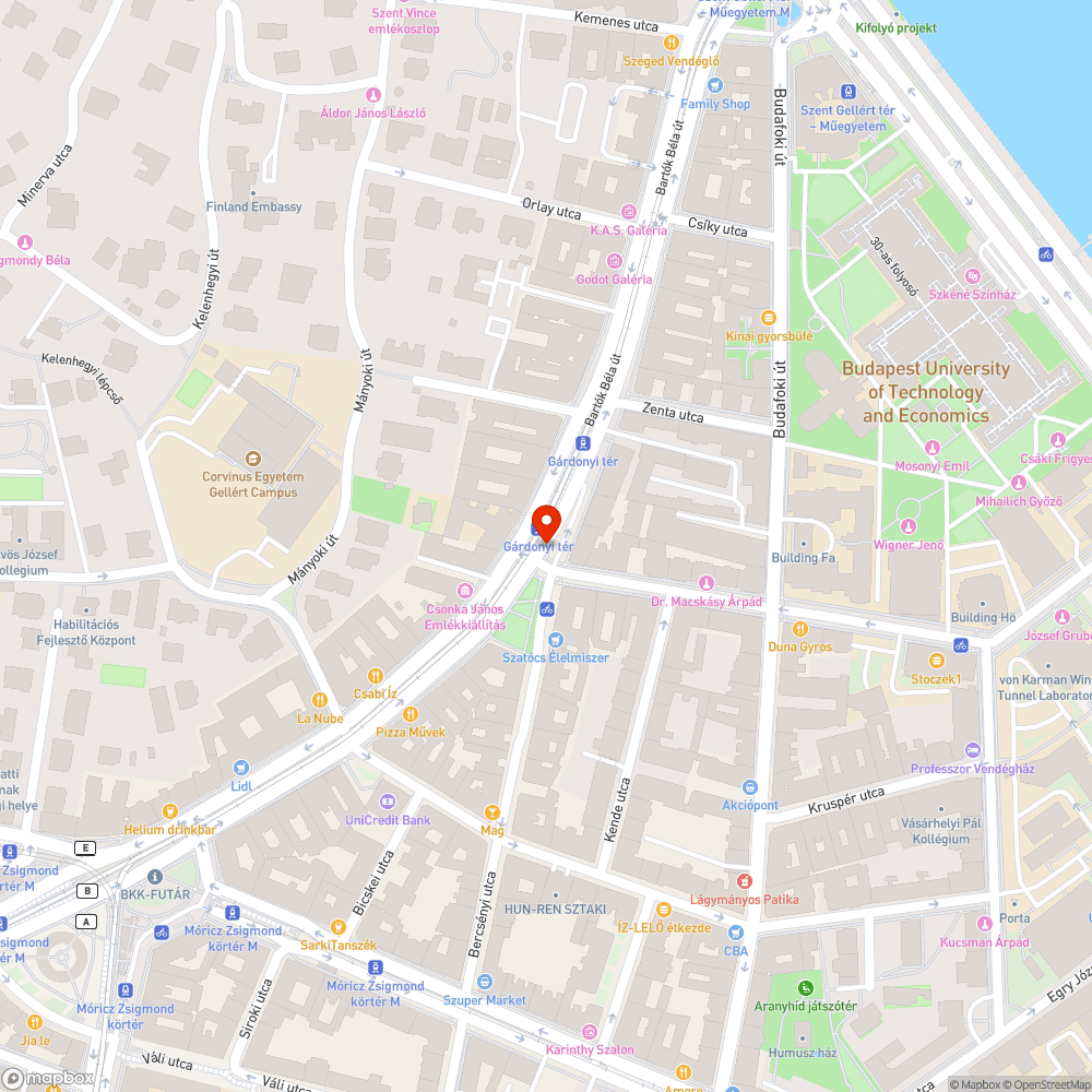 Sövény belóg a kerékpársávra bejelentés helye