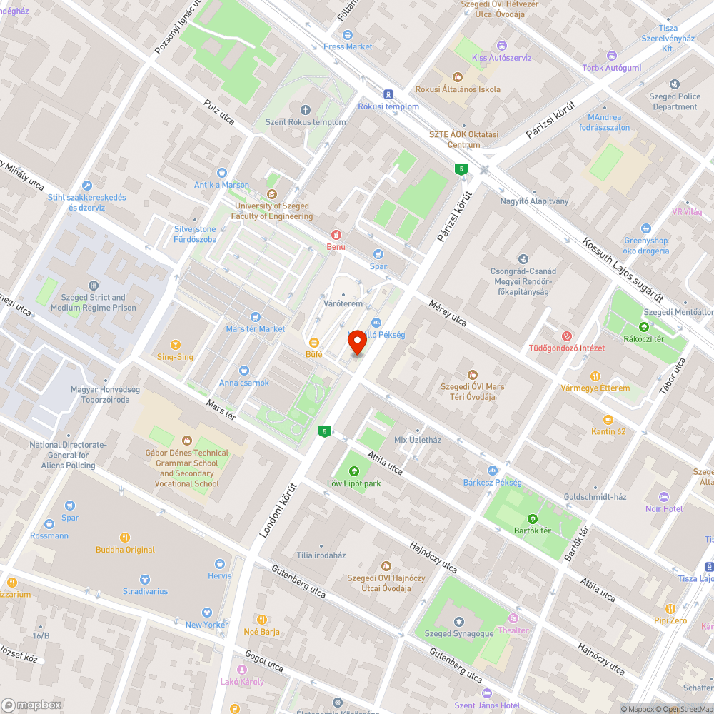 Kövek mindenhol bejelentés helye