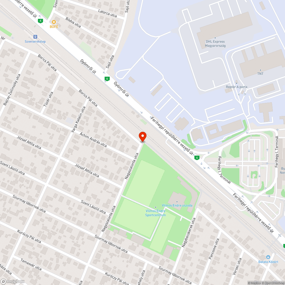 Szemétlerakás a Nagyszalonta és Borics Pál utca sarkán, a vasút zajvédô falánál bejelentés helye