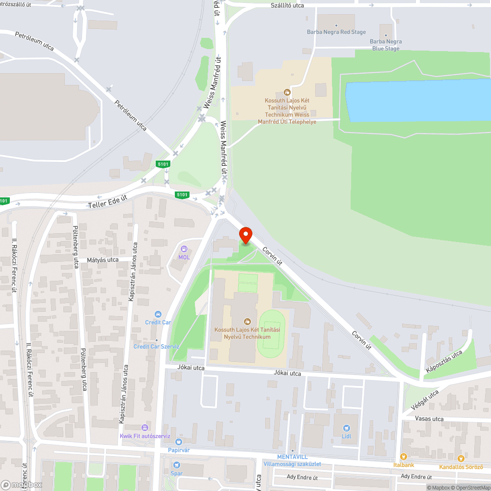 Bálványfák bejelentés helye