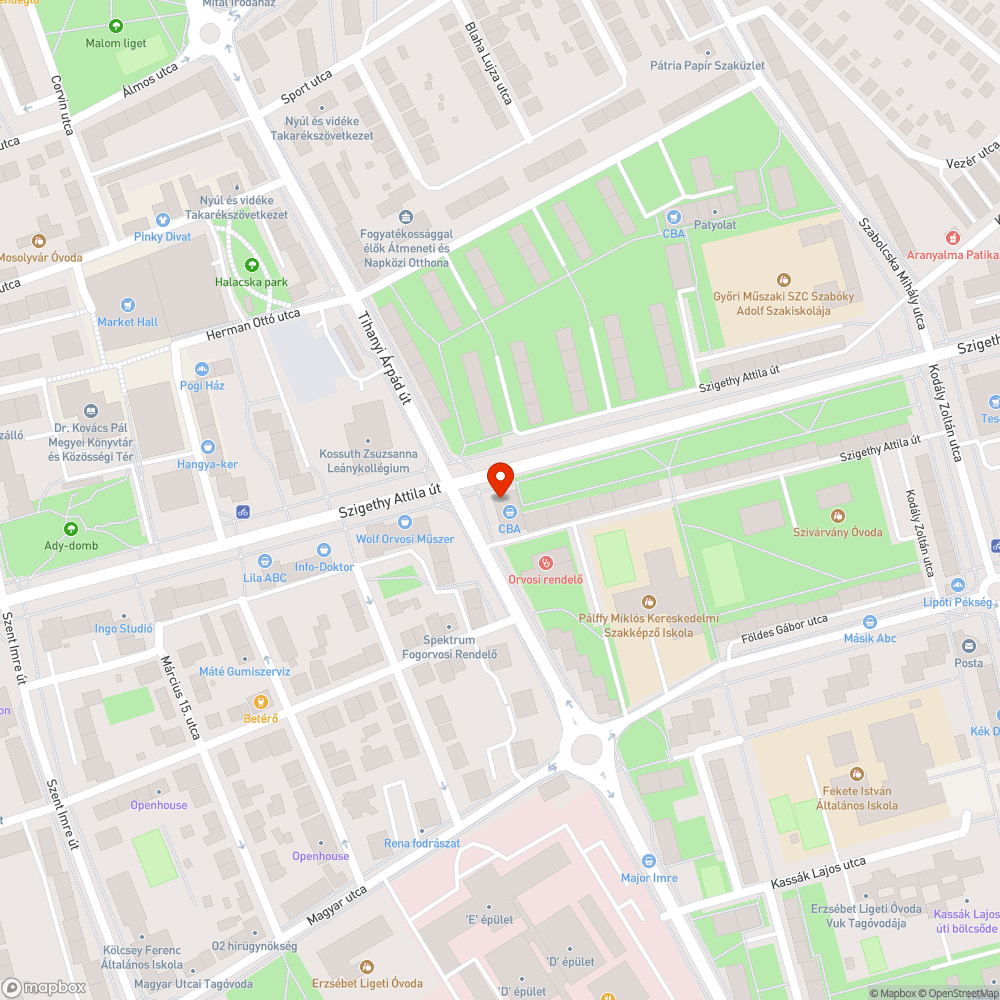 ismeretlen eredetű és minőségű légszennyezés bejelentés helye