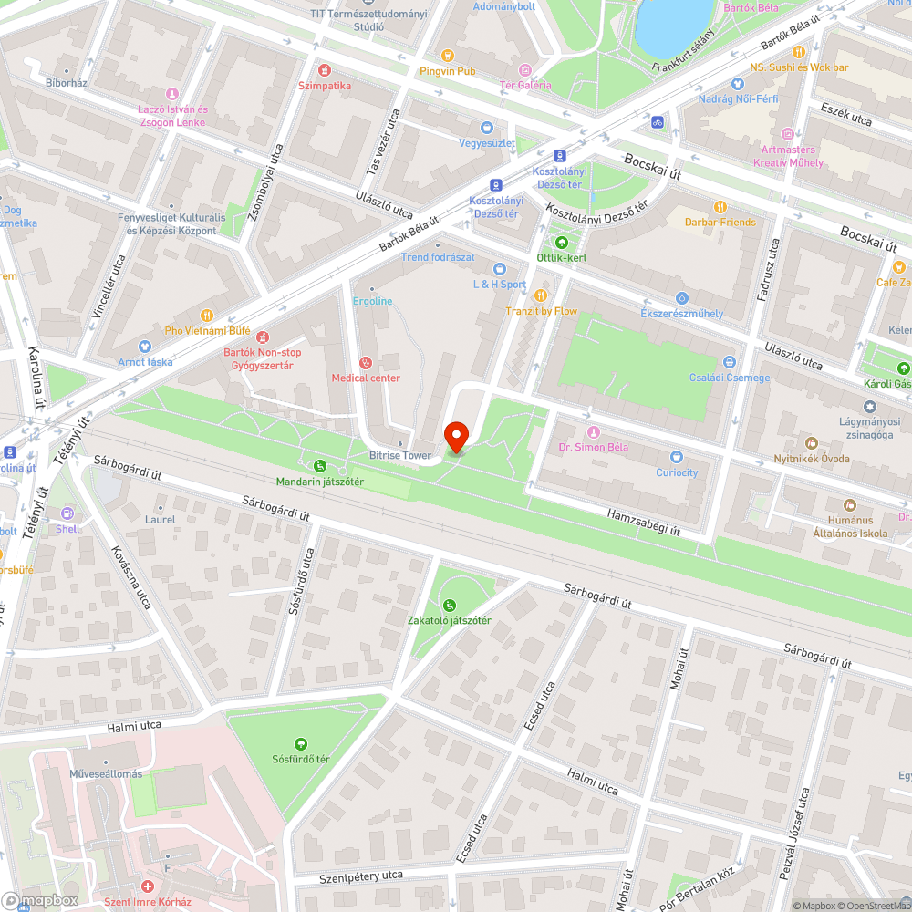 Szemét a Hamzsabégi Sétányon bejelentés helye