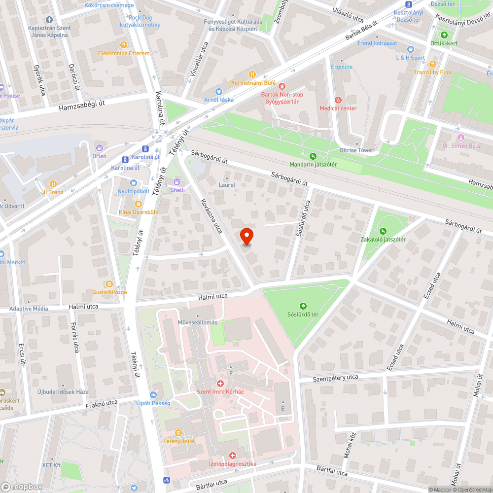 Zöldhulladék bejelentés helye