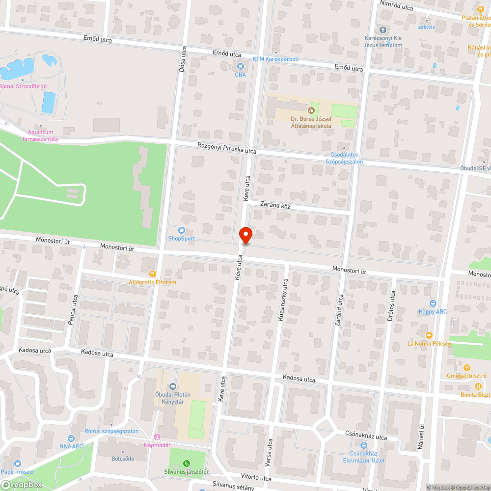 Kiszáradt fa bejelentés helye