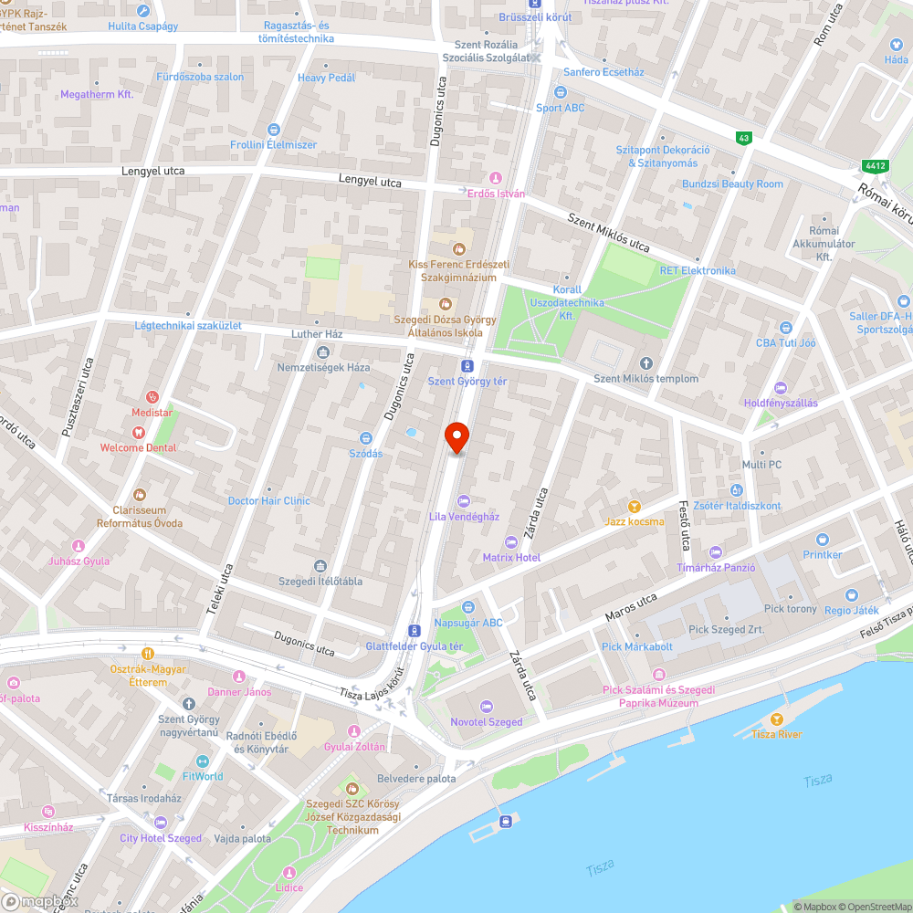 Eldugult csatorna lefolyó bejelentés helye