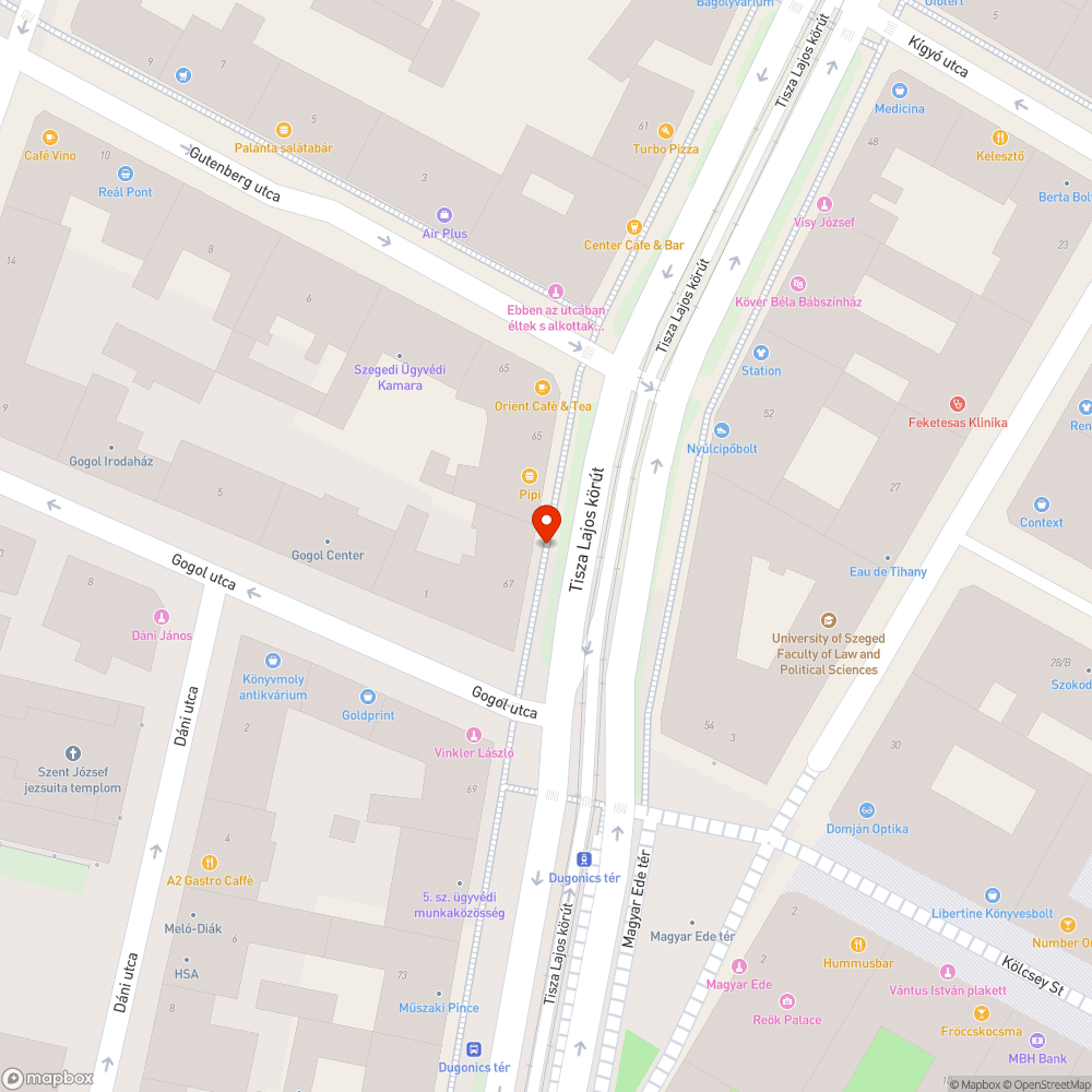 Eldugult csatorna lefolyó bejelentés helye