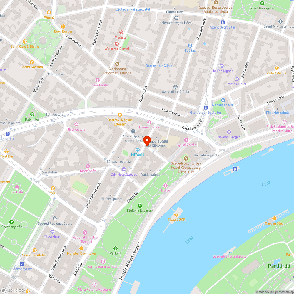 Járdahiba bejelentés helye