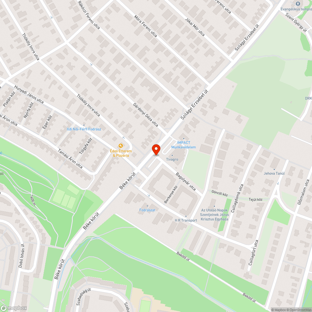 elhagyott autó bejelentés helye