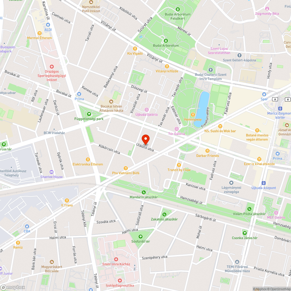 Elhagyott BMW bejelentés helye