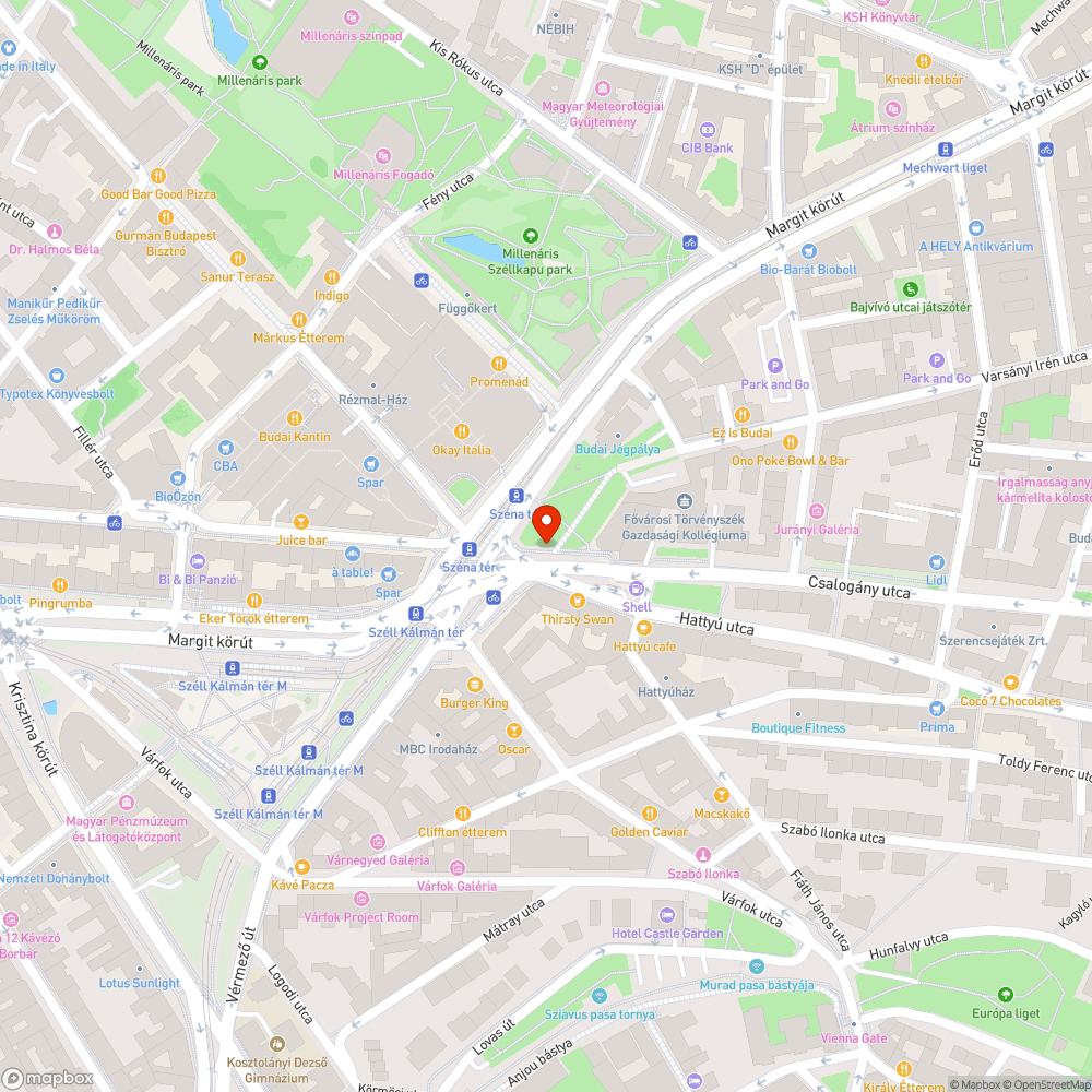 Elhagyott kerékpárok bejelentés helye