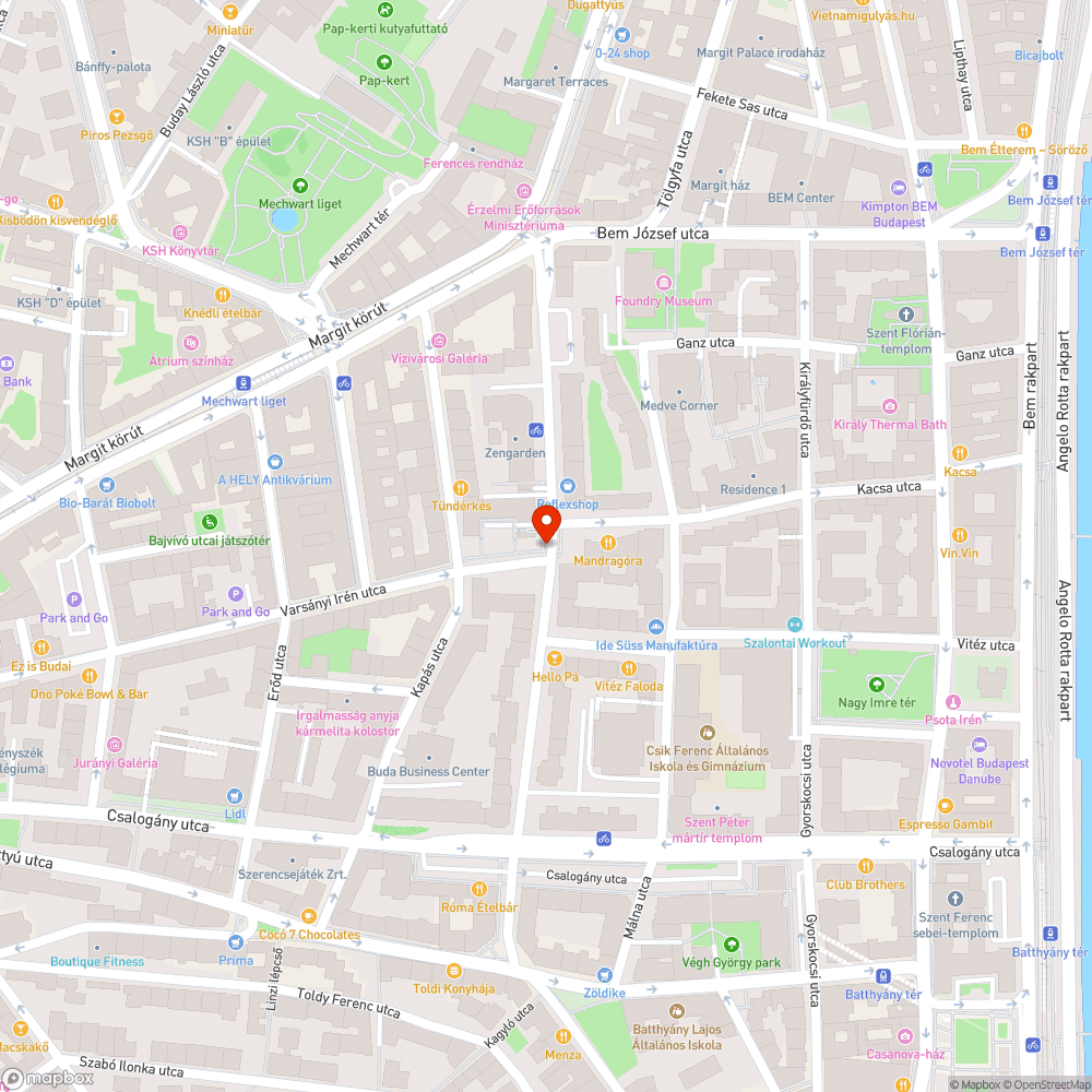 Kerékpár roncs bejelentés helye