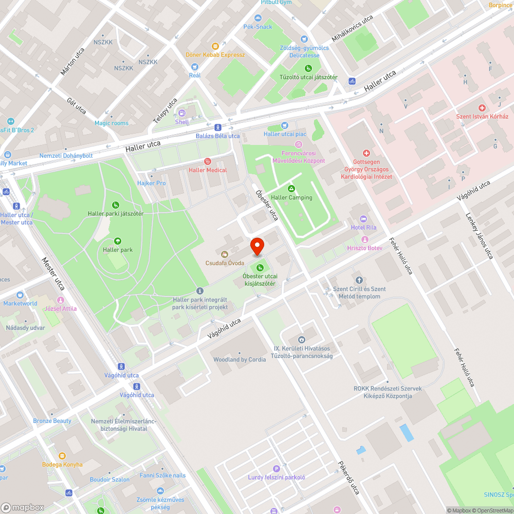 Játszotéri vizcsap bejelentés helye